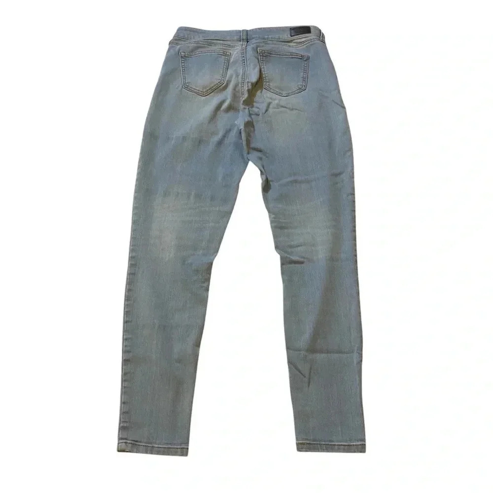 Crave By Cp Women's Mid-rise Ankle Skinny Elastic Jeans Light Wash Size 9/29 - Picture 3 of 16